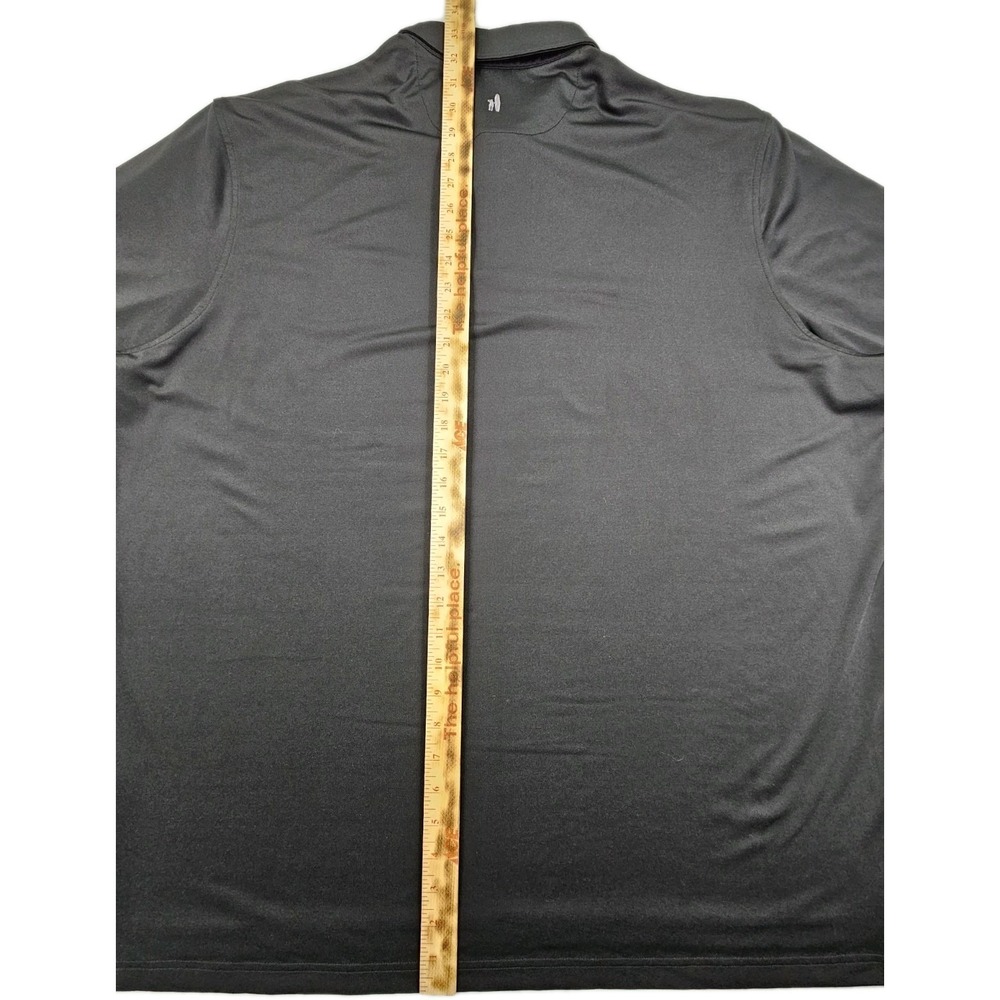 Johnnie O Birdie Prep Performance Mens 2XL Black Golf Polo Casual Shirt JMPO1710 - Picture 9 of 11